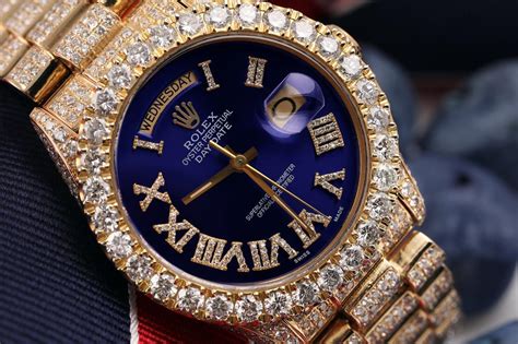 iced out presidential rolex replica|iced out rolex datejust.